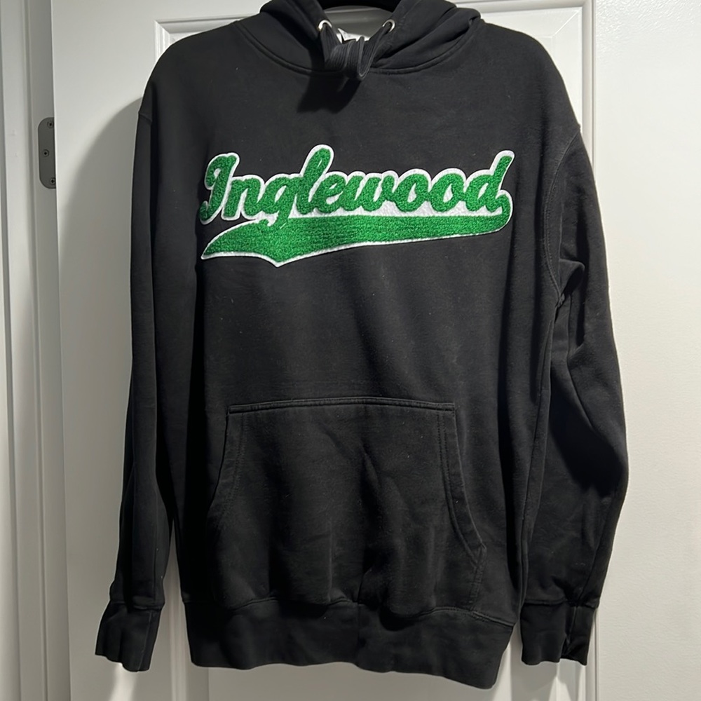 Black Inglewood hoodie Size Medium